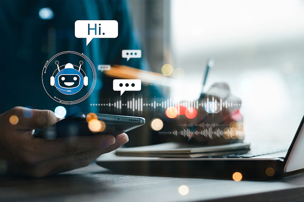 [Translate to English:] EXAM ChatBot