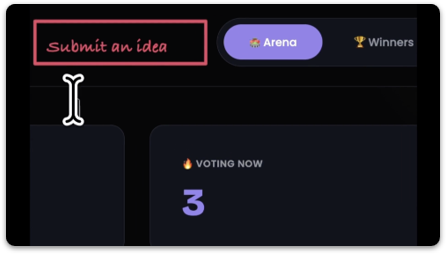 In monday vibe ist ein Button der App-Oberfläche per eingezeichnetem Rechteck markiert, um die gewünschte Änderung direkt auf der Oberfläche festzulegen.