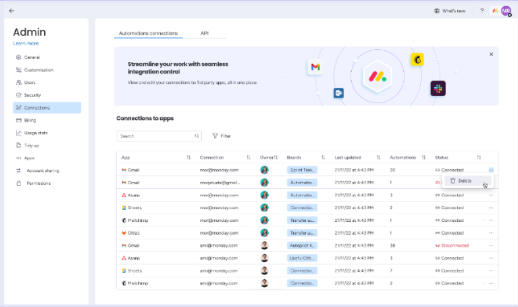 Mehr Datensicherheit bei Integrationen