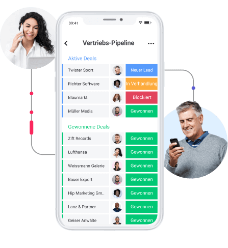 monday.com Vertriebs-Pipeline