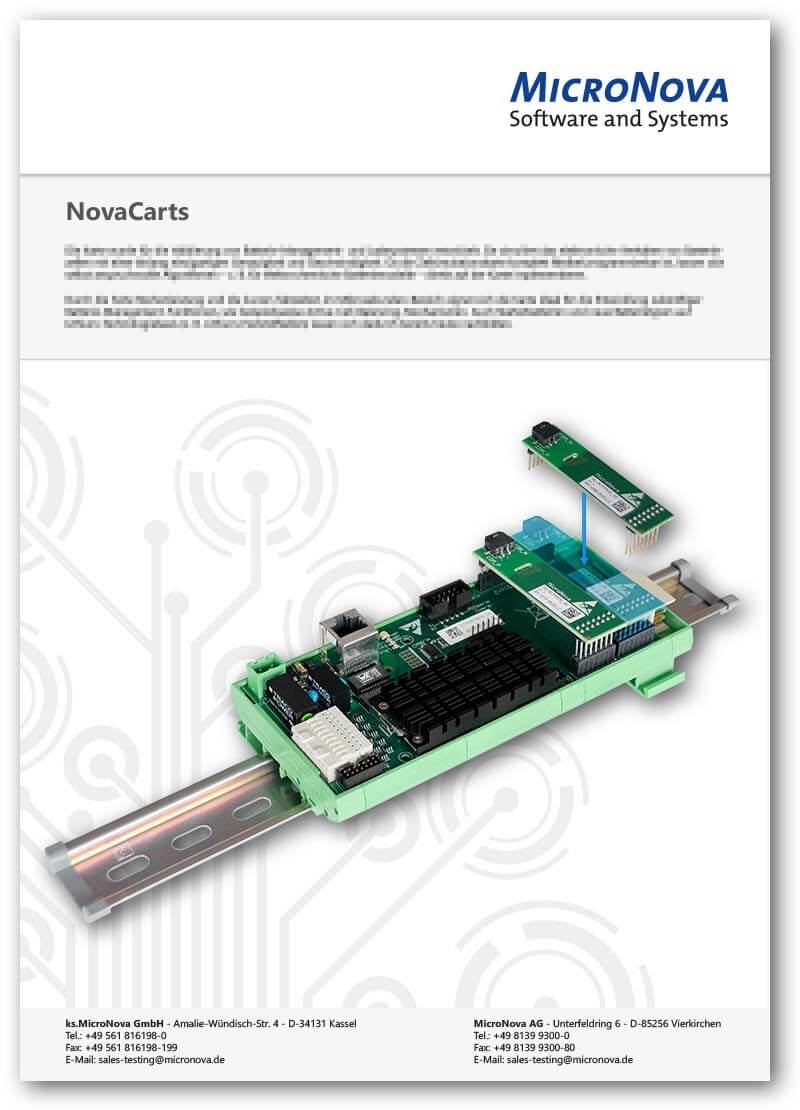 NovaCarts Individuallösungen Datenblätter und Broschüren