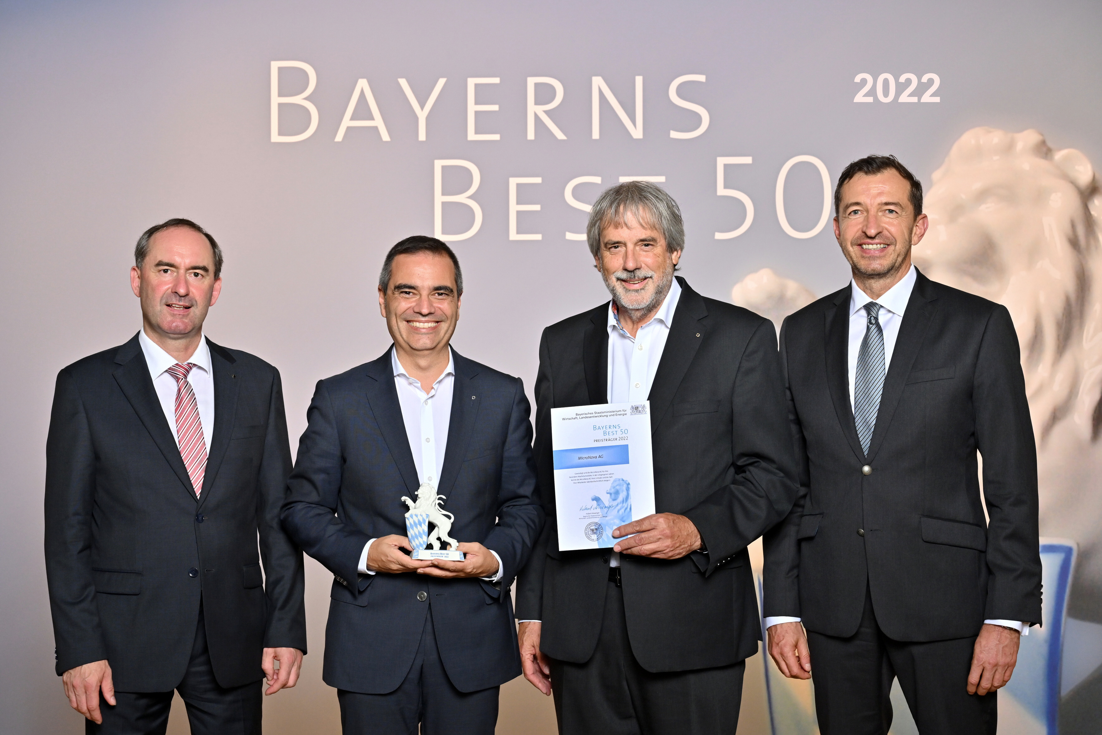 BayernsBest50 Preisverleihung MicroNova 2022
